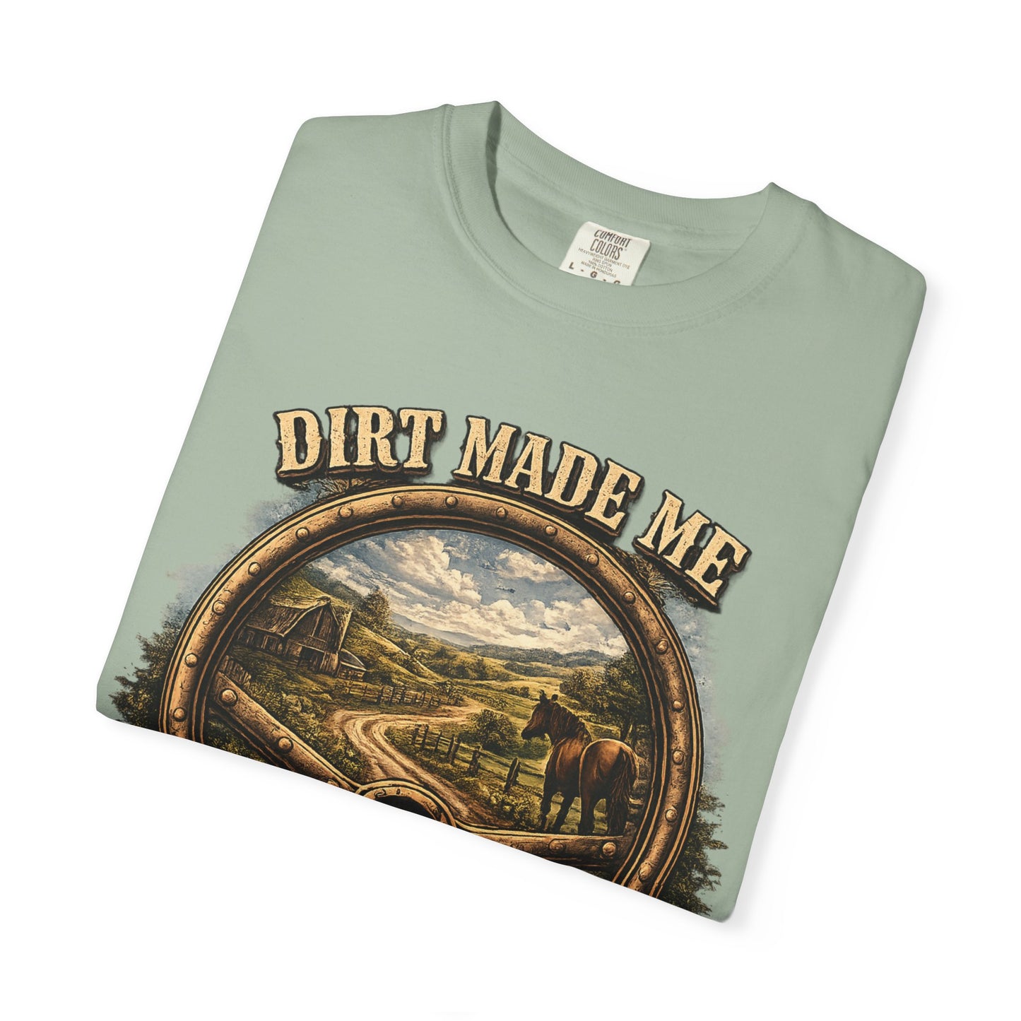 Kentucky Queen Scenic T-Shirt — "Dirt Made Me, Road Made Me" Vintage Tee