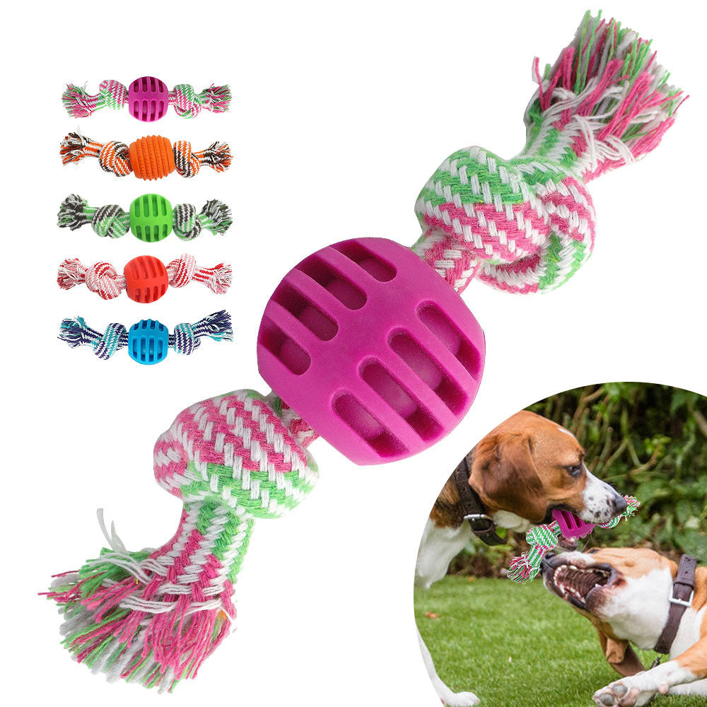 Interactive Rope Dog Toy | Durable Chew Toy for Play and Teething