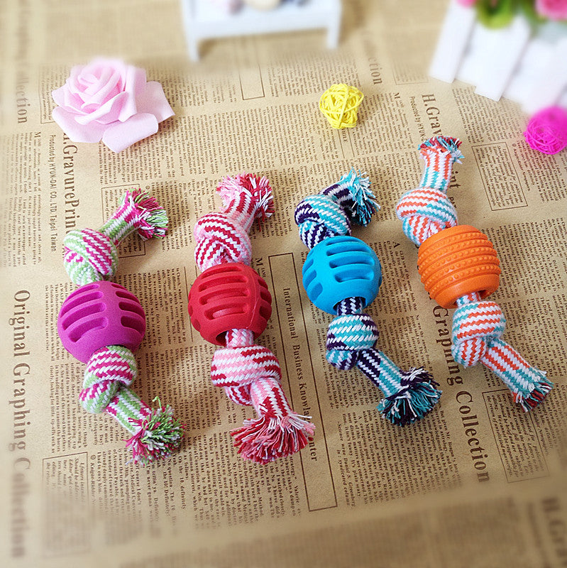 Interactive Rope Dog Toy | Durable Chew Toy for Play and Teething