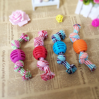 Interactive Rope Dog Toy | Durable Chew Toy for Play and Teething