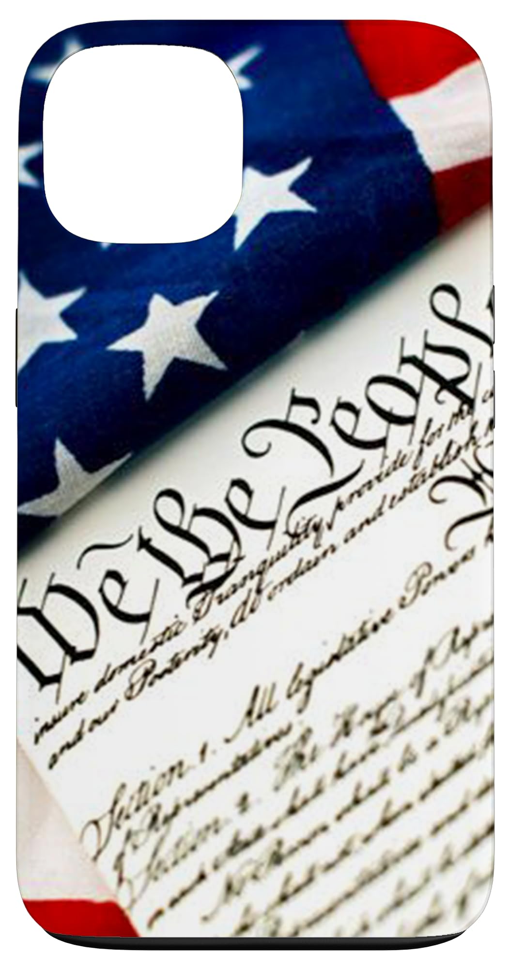 iPhone 13 US Constitution American USA US People Patriotic July 4th Case