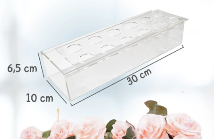 Acrylic Flower Vase - Perfect Mother's Day Gift