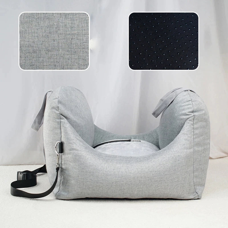 Pet Travel Bed for Car | Comfortable & Non-Slip Dog Car Seat Bed