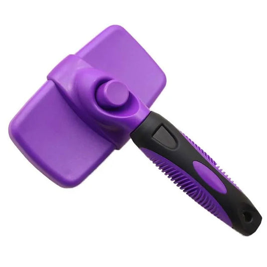 Self Cleaning Dog Brush | Effortless Grooming for a Cleaner, Happier Pet