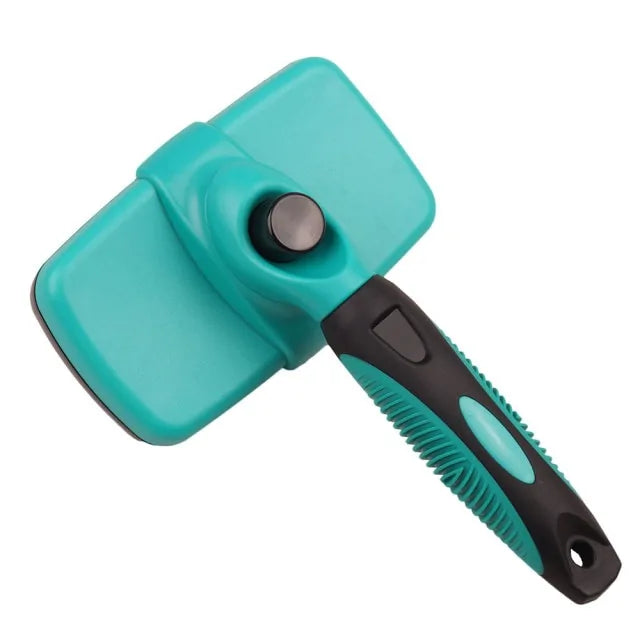 Self Cleaning Dog Brush | Effortless Grooming for a Cleaner, Happier Pet