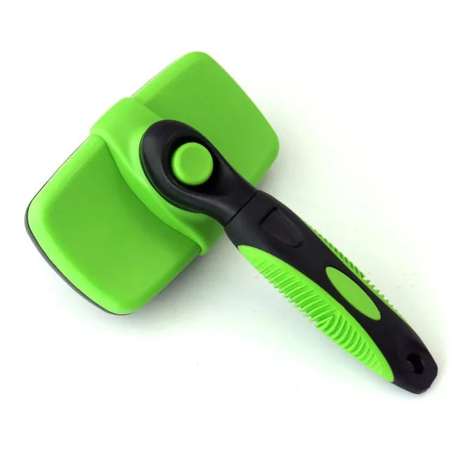 Self Cleaning Dog Brush | Effortless Grooming for a Cleaner, Happier Pet