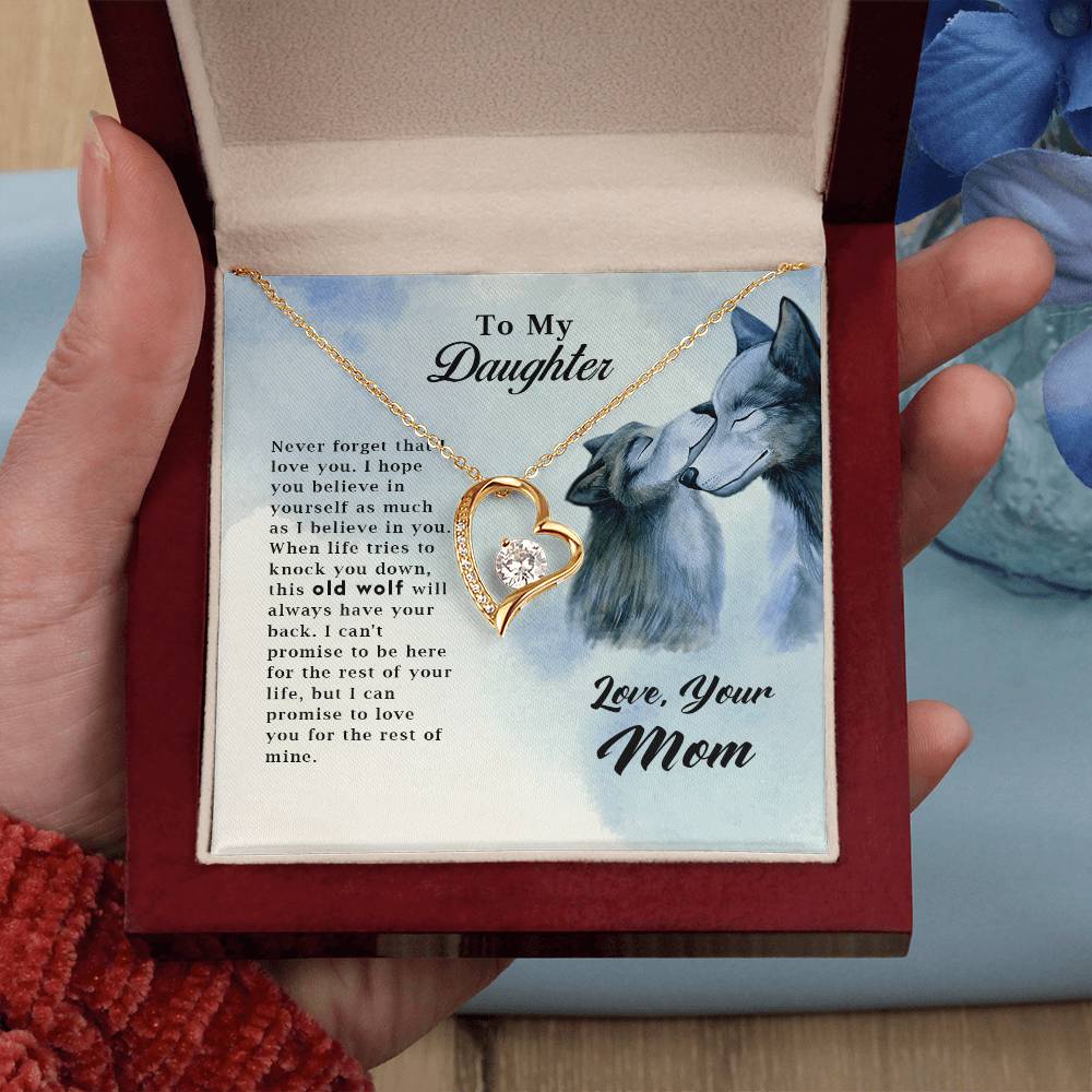To A Strong Woman – Forever Love Necklace | A Gift of Strength and Appreciation