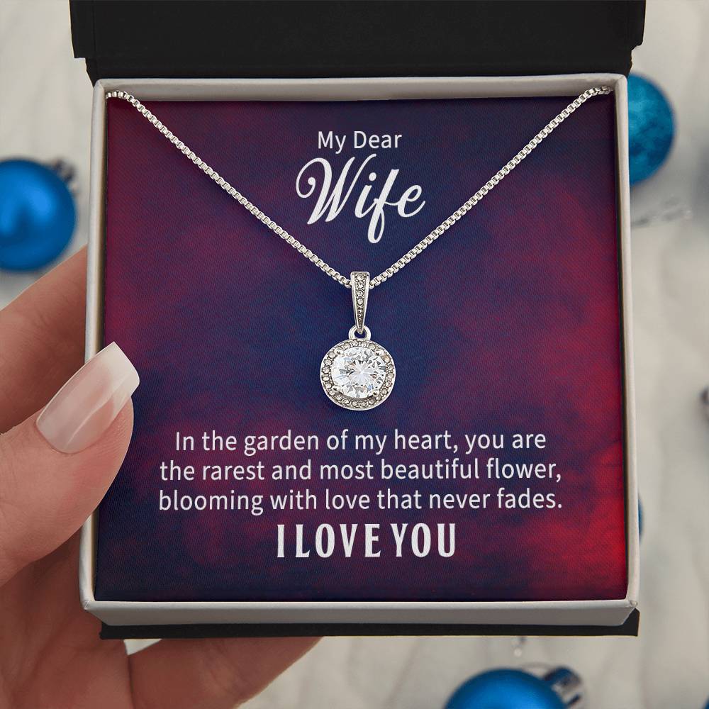 My Wife, My Flower – Eternal Hope Necklace