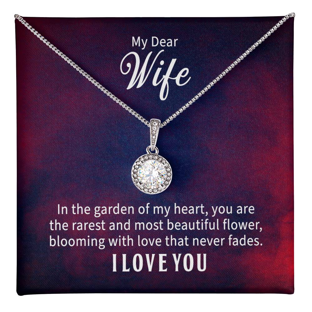 My Wife, My Flower – Eternal Hope Necklace