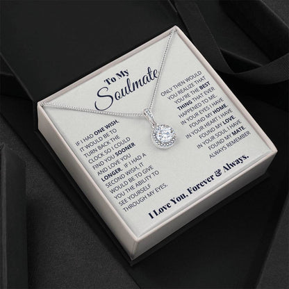 To My Soulmate – Eternal Hope Necklace | Meaningful Gift for Her
