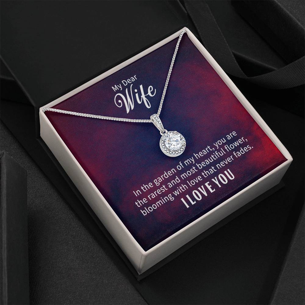 My Wife, My Flower – Eternal Hope Necklace