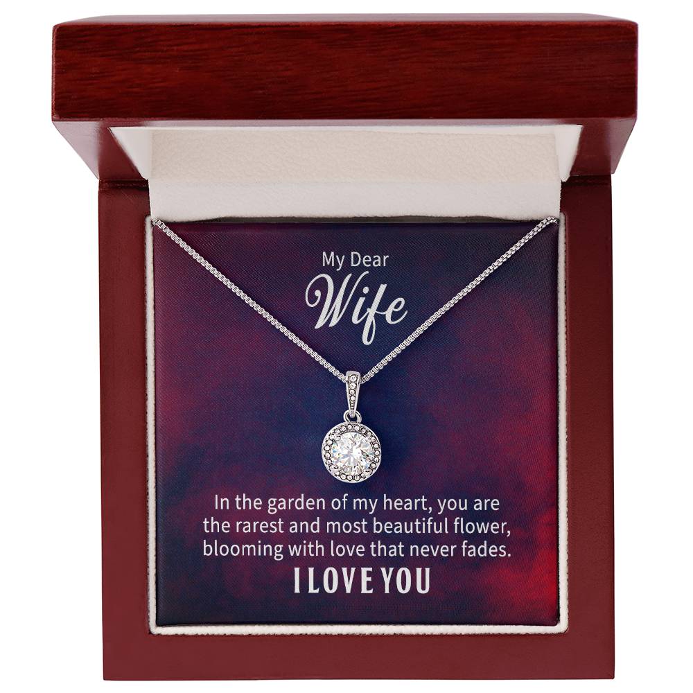 My Wife, My Flower – Eternal Hope Necklace