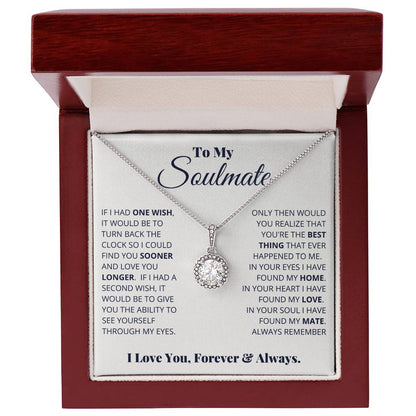 To My Soulmate – Eternal Hope Necklace | Meaningful Gift for Her