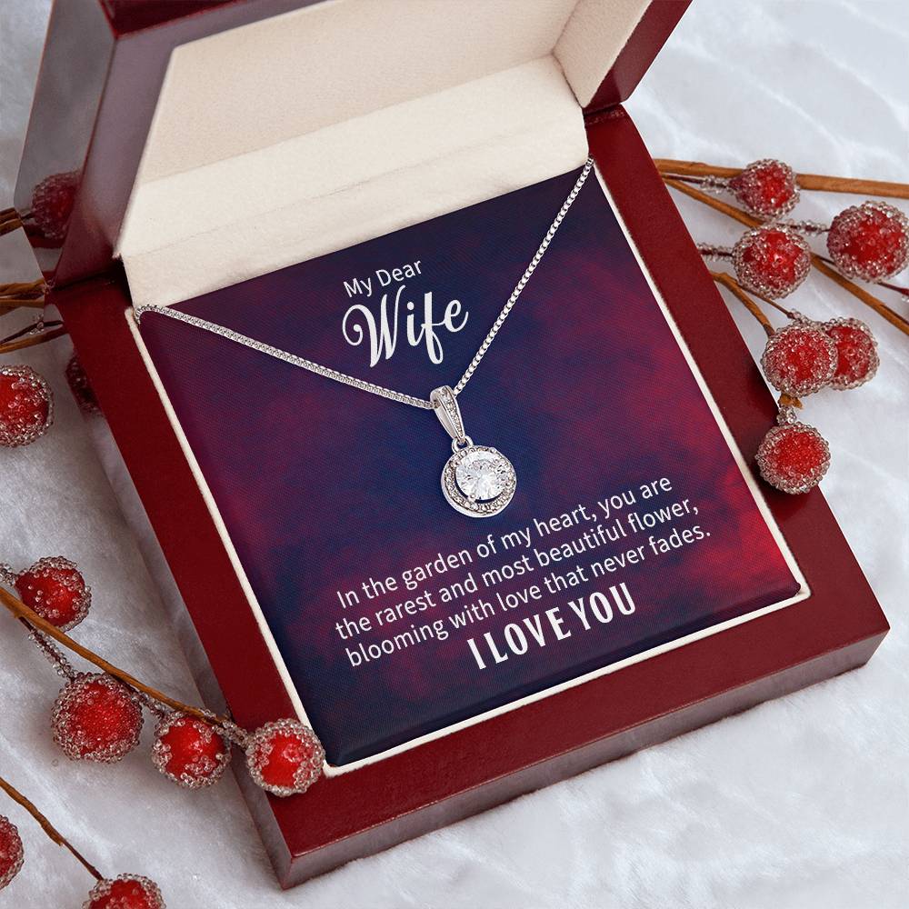 My Wife, My Flower – Eternal Hope Necklace