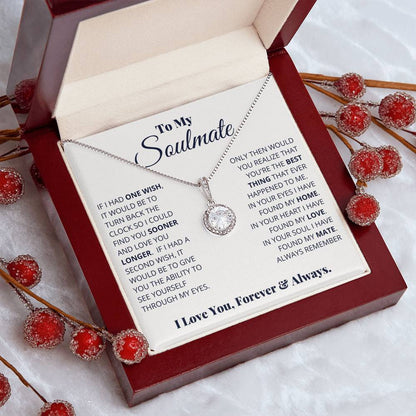 To My Soulmate – Eternal Hope Necklace | Meaningful Gift for Her
