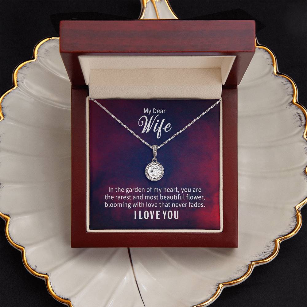 My Wife, My Flower – Eternal Hope Necklace