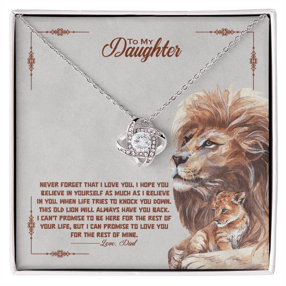 Never Forget How Much You’re Loved – Love Knot Necklace | A Meaningful Gift From the Heart