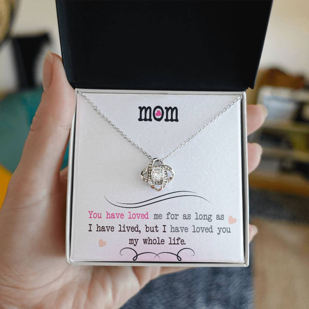My Whole Life – Love Knot Necklace | A Gift of Love and Devotion