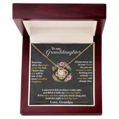 Keep Me In Your Heart – Love Knot Necklace | A Gift of Love and Connection