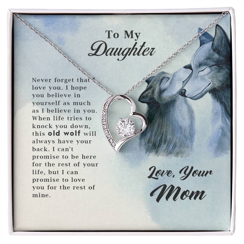 To A Strong Woman – Forever Love Necklace | A Gift of Strength and Appreciation