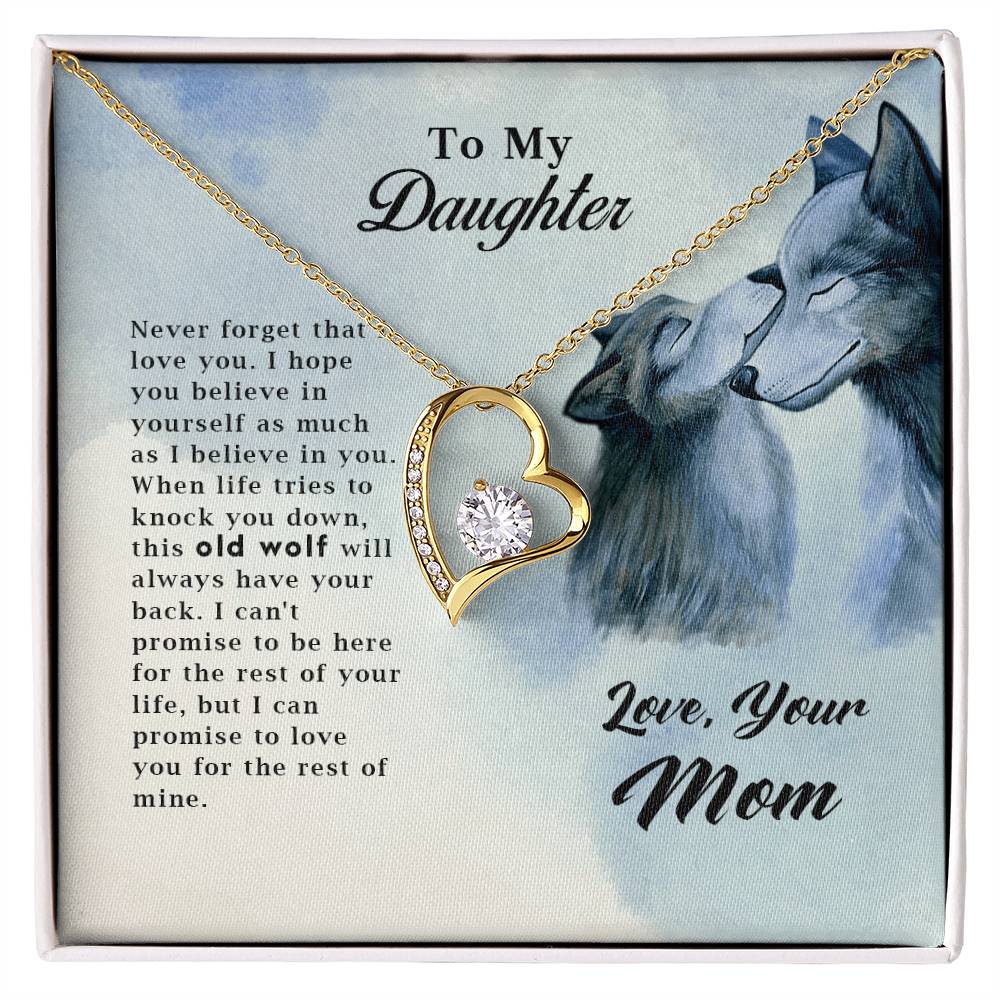 To A Strong Woman – Forever Love Necklace | A Gift of Strength and Appreciation