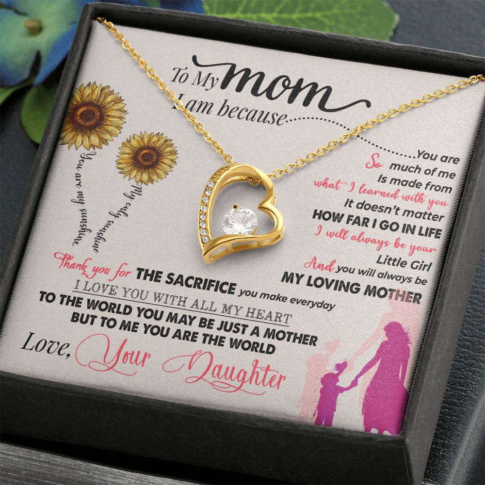 You Are My Sunshine – Forever Love Necklace | A Gift Full of Love and Light