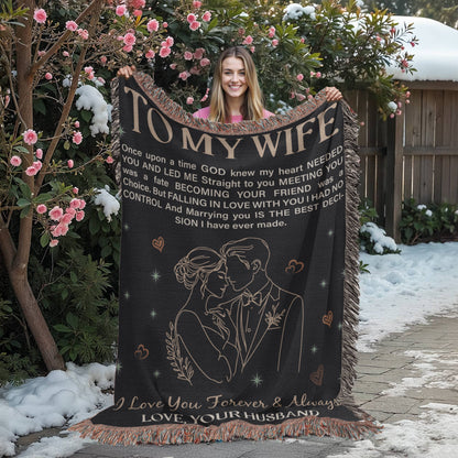 To My Wife - Heirloom Blanket