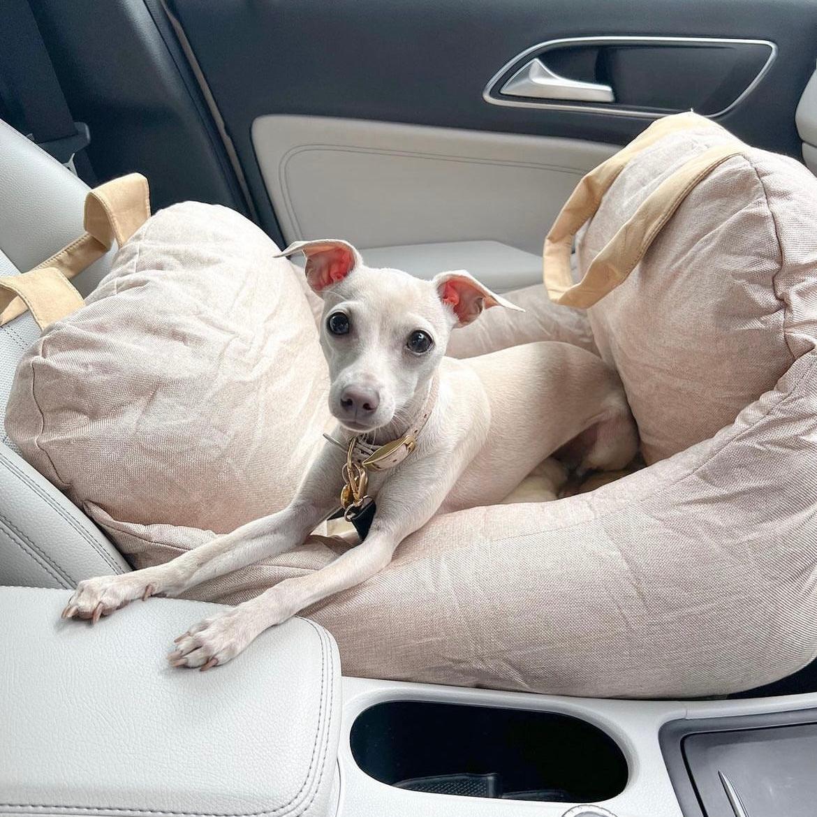 Pet Travel Bed for Car | Comfortable & Non-Slip Dog Car Seat Bed