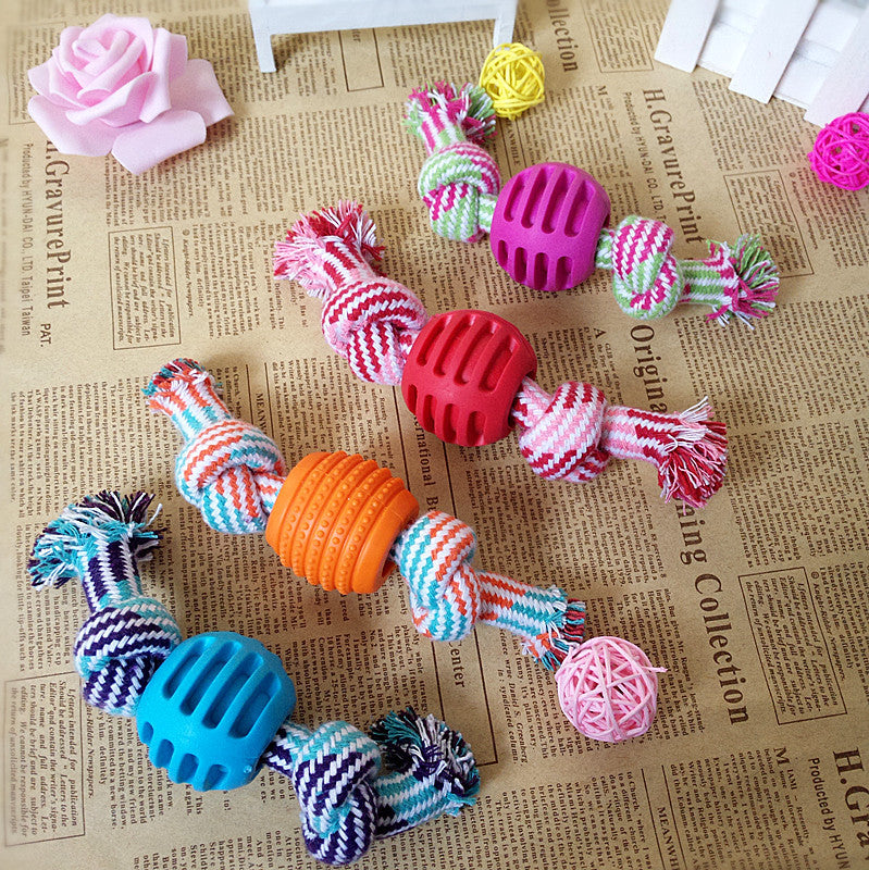 Interactive Rope Dog Toy | Durable Chew Toy for Play and Teething
