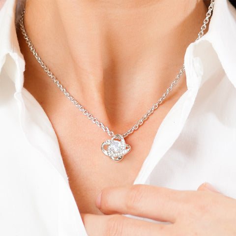 To My Last Love – Love Knot Necklace | Forever Starts With You