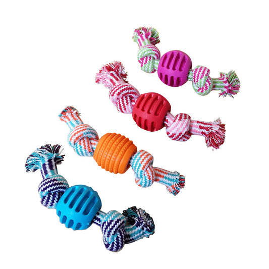 Interactive Rope Dog Toy | Durable Chew Toy for Play and Teething