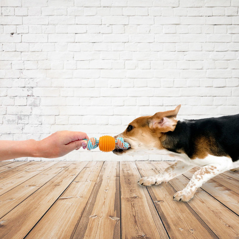 Interactive Rope Dog Toy | Durable Chew Toy for Play and Teething