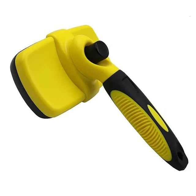 Self Cleaning Dog Brush | Effortless Grooming for a Cleaner, Happier Pet